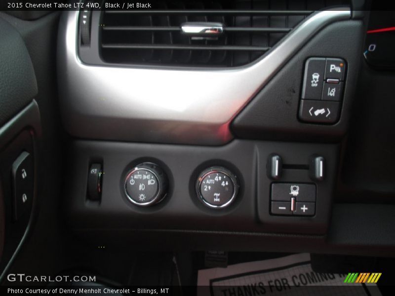 Black / Jet Black 2015 Chevrolet Tahoe LTZ 4WD