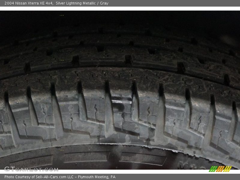 Silver Lightning Metallic / Gray 2004 Nissan Xterra XE 4x4