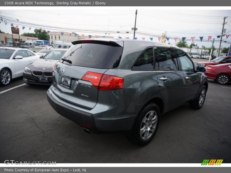 Sterling Gray Metallic / Ebony 2008 Acura MDX Technology