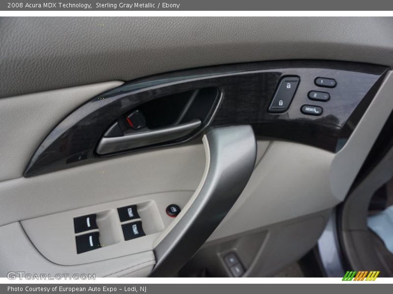 Sterling Gray Metallic / Ebony 2008 Acura MDX Technology