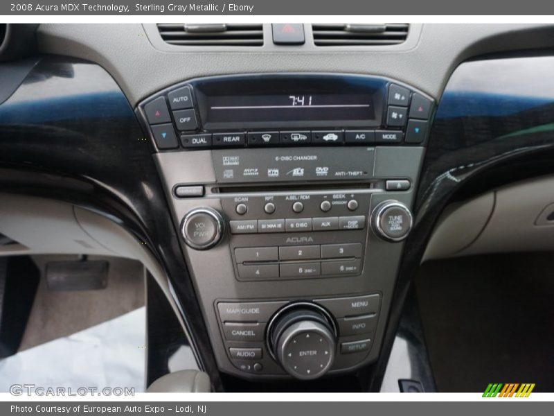 Sterling Gray Metallic / Ebony 2008 Acura MDX Technology