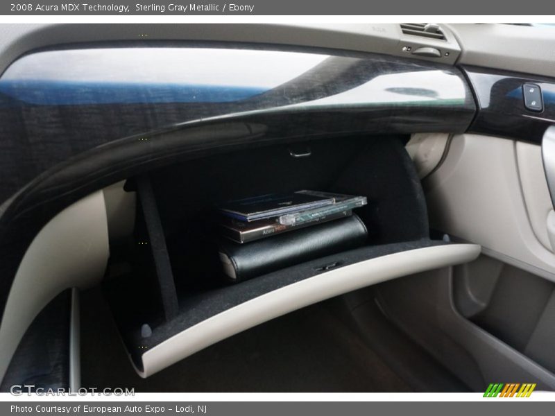 Sterling Gray Metallic / Ebony 2008 Acura MDX Technology