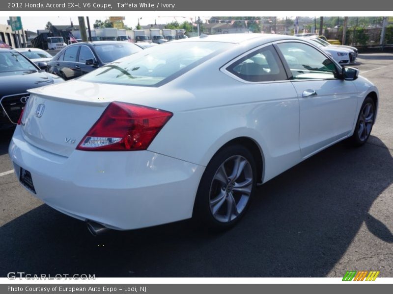 Taffeta White / Ivory 2012 Honda Accord EX-L V6 Coupe