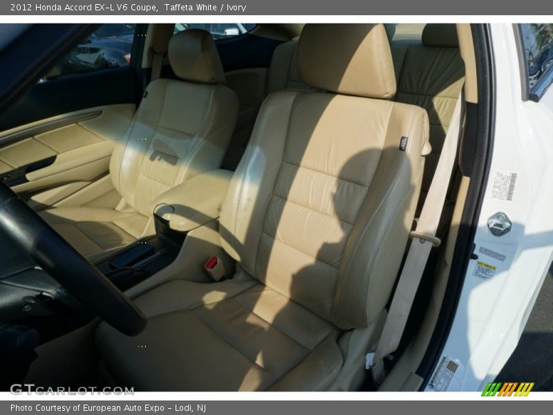 Taffeta White / Ivory 2012 Honda Accord EX-L V6 Coupe