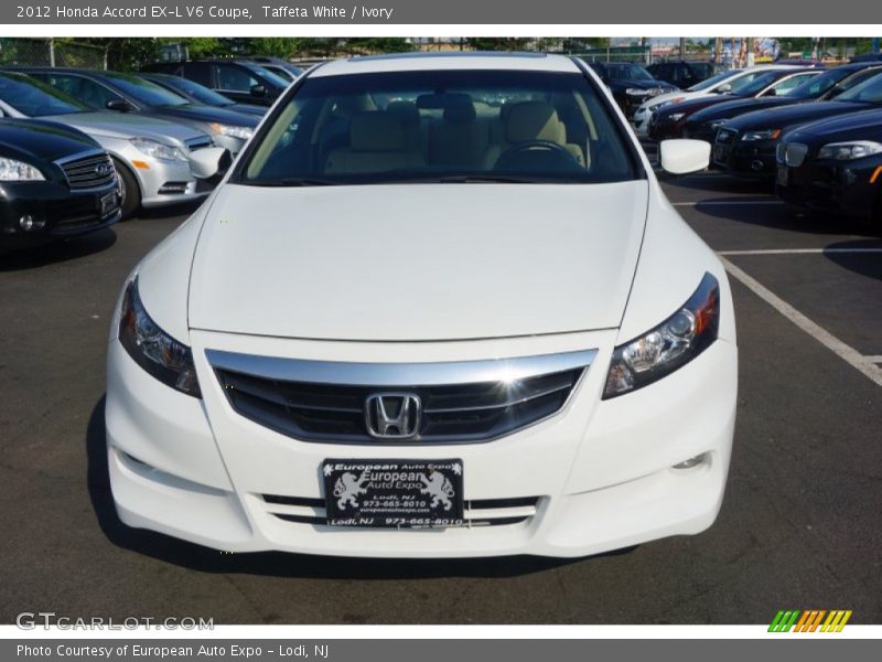 Taffeta White / Ivory 2012 Honda Accord EX-L V6 Coupe