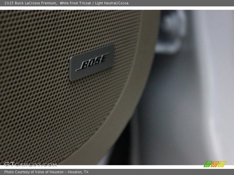 White Frost Tricoat / Light Neutral/Cocoa 2015 Buick LaCrosse Premium