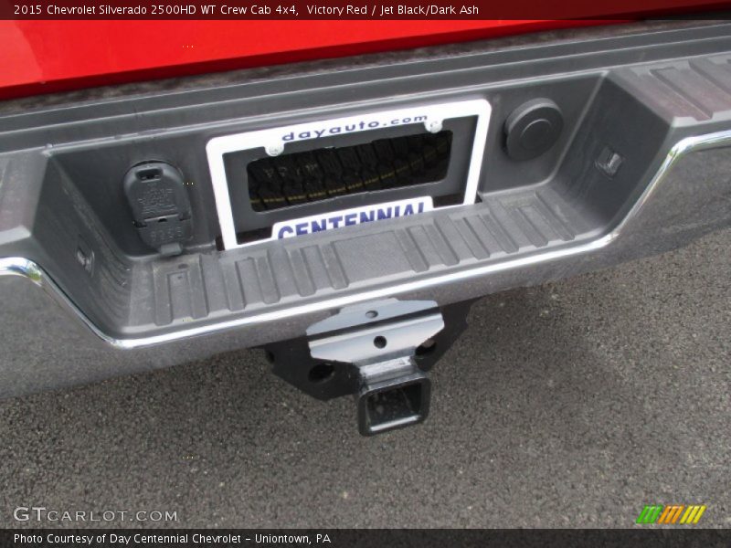 Victory Red / Jet Black/Dark Ash 2015 Chevrolet Silverado 2500HD WT Crew Cab 4x4