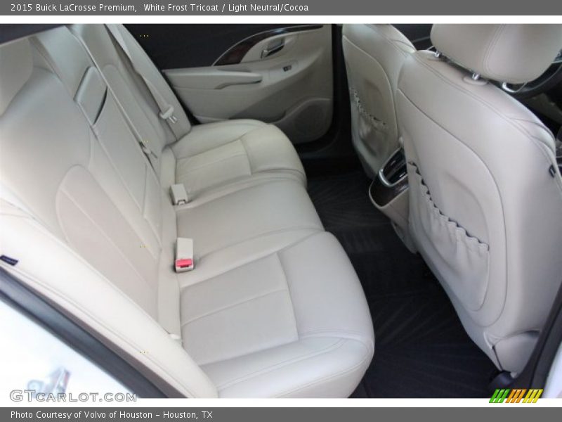 White Frost Tricoat / Light Neutral/Cocoa 2015 Buick LaCrosse Premium