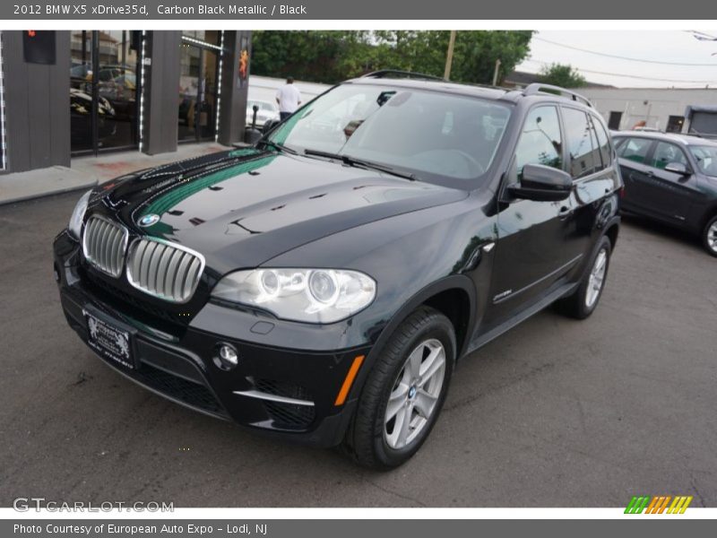 Carbon Black Metallic / Black 2012 BMW X5 xDrive35d