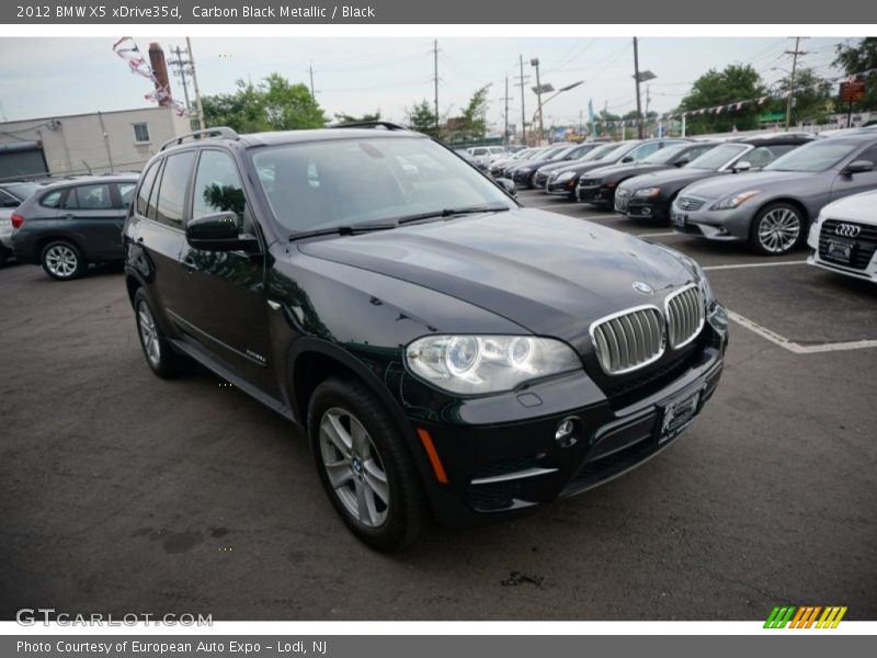 Carbon Black Metallic / Black 2012 BMW X5 xDrive35d