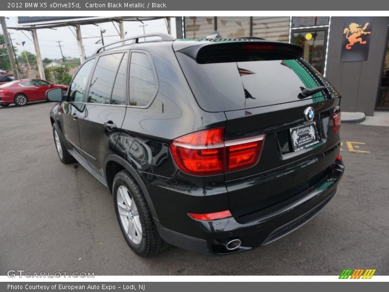 Carbon Black Metallic / Black 2012 BMW X5 xDrive35d