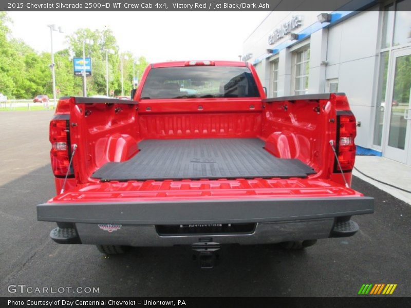 Victory Red / Jet Black/Dark Ash 2015 Chevrolet Silverado 2500HD WT Crew Cab 4x4