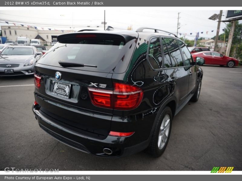 Carbon Black Metallic / Black 2012 BMW X5 xDrive35d