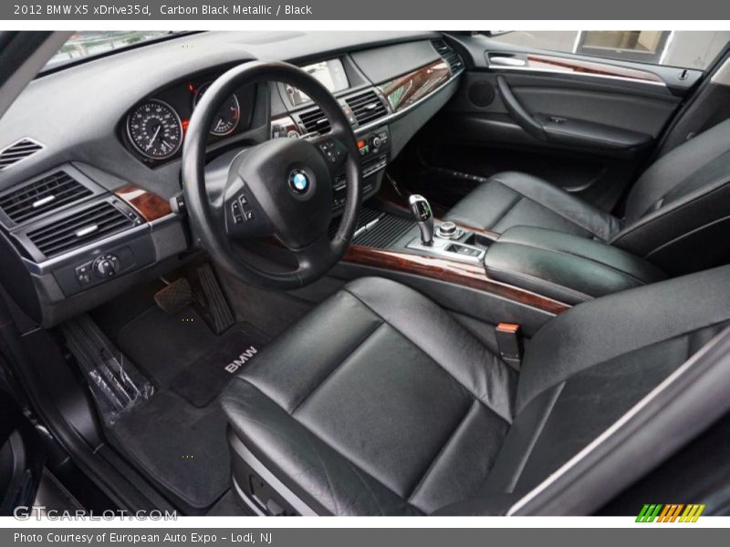 Carbon Black Metallic / Black 2012 BMW X5 xDrive35d