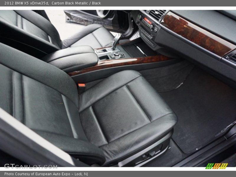 Carbon Black Metallic / Black 2012 BMW X5 xDrive35d