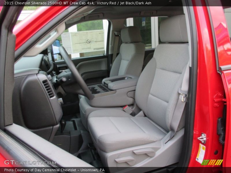 Victory Red / Jet Black/Dark Ash 2015 Chevrolet Silverado 2500HD WT Crew Cab 4x4