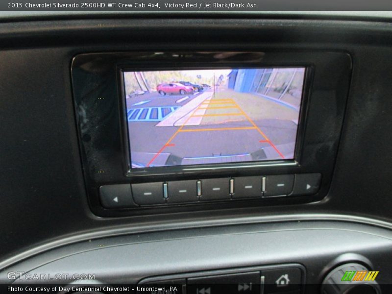 Victory Red / Jet Black/Dark Ash 2015 Chevrolet Silverado 2500HD WT Crew Cab 4x4