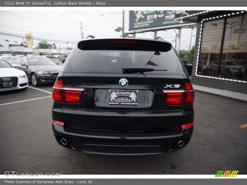 Carbon Black Metallic / Black 2012 BMW X5 xDrive35d