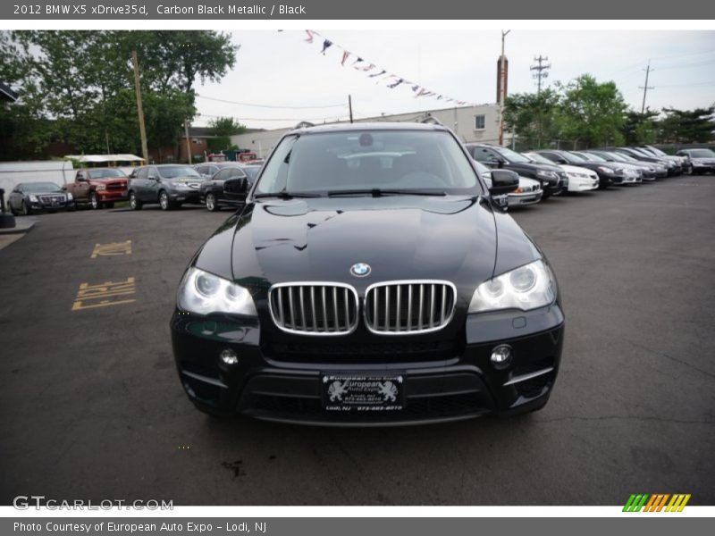 Carbon Black Metallic / Black 2012 BMW X5 xDrive35d