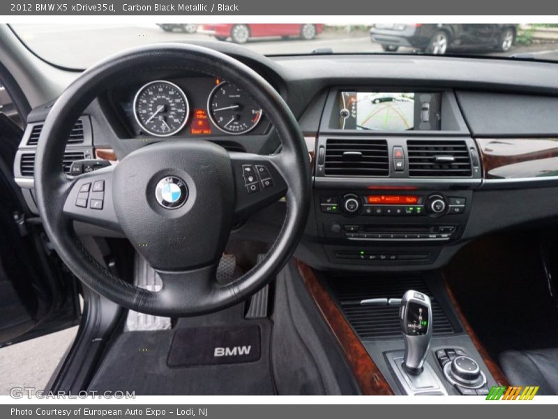 Carbon Black Metallic / Black 2012 BMW X5 xDrive35d