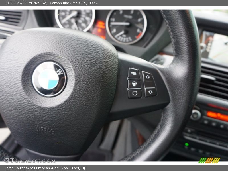 Carbon Black Metallic / Black 2012 BMW X5 xDrive35d