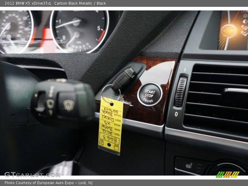 Carbon Black Metallic / Black 2012 BMW X5 xDrive35d