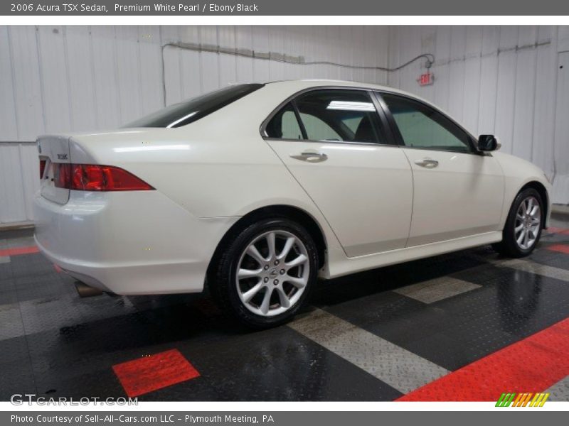 Premium White Pearl / Ebony Black 2006 Acura TSX Sedan