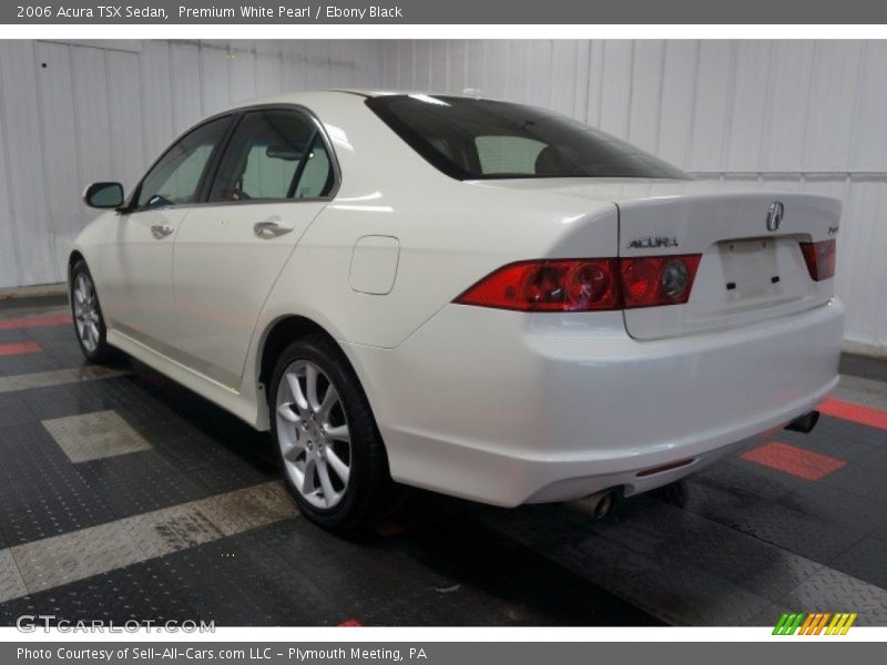 Premium White Pearl / Ebony Black 2006 Acura TSX Sedan