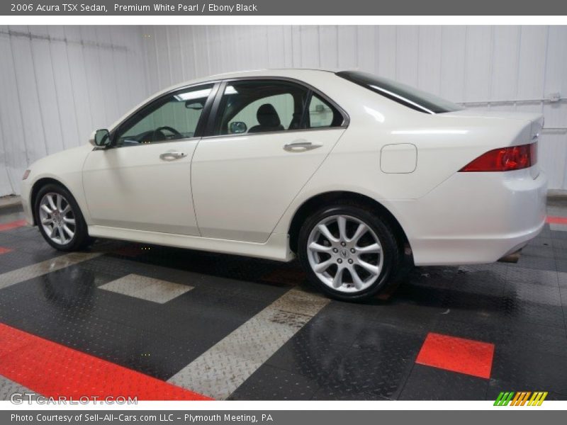 Premium White Pearl / Ebony Black 2006 Acura TSX Sedan