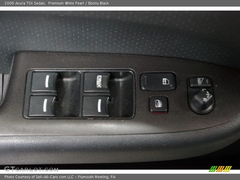 Premium White Pearl / Ebony Black 2006 Acura TSX Sedan