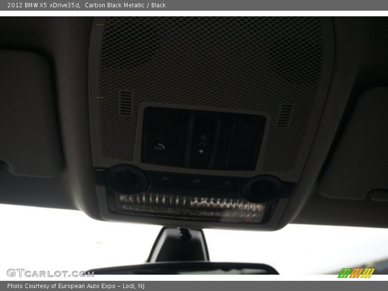 Carbon Black Metallic / Black 2012 BMW X5 xDrive35d
