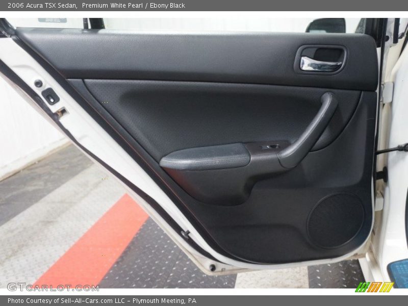Premium White Pearl / Ebony Black 2006 Acura TSX Sedan