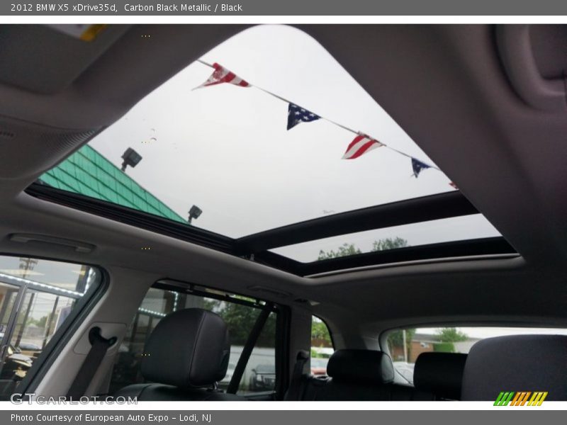 Carbon Black Metallic / Black 2012 BMW X5 xDrive35d