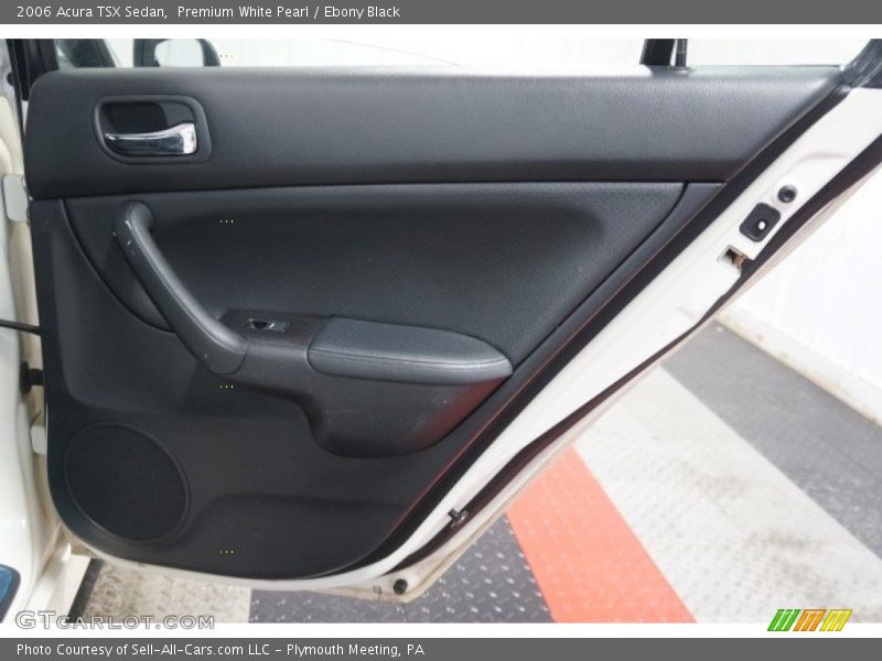 Premium White Pearl / Ebony Black 2006 Acura TSX Sedan
