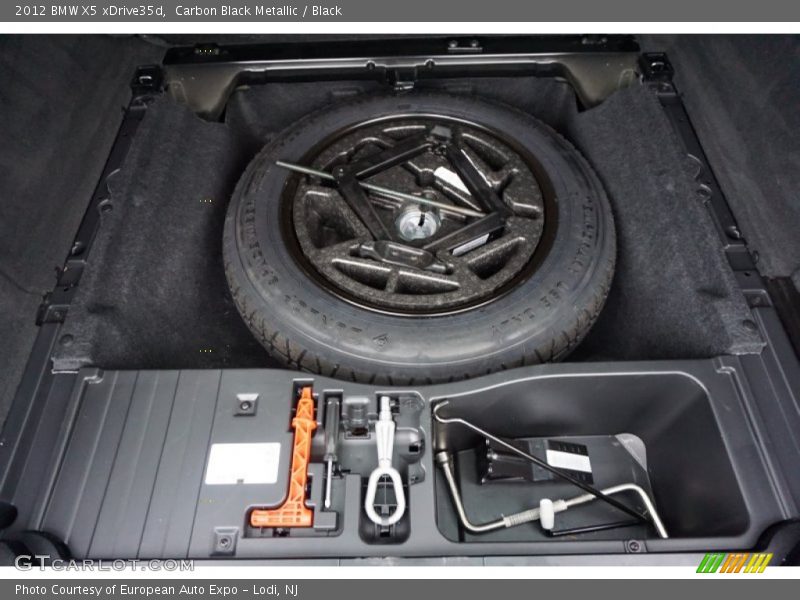 Carbon Black Metallic / Black 2012 BMW X5 xDrive35d