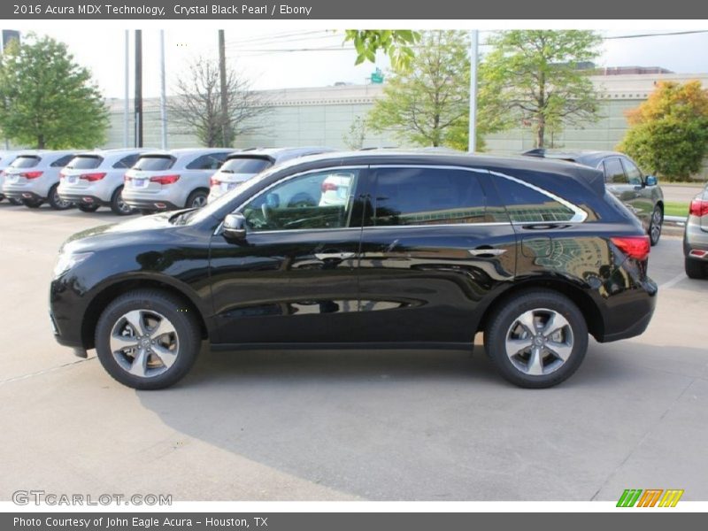 Crystal Black Pearl / Ebony 2016 Acura MDX Technology