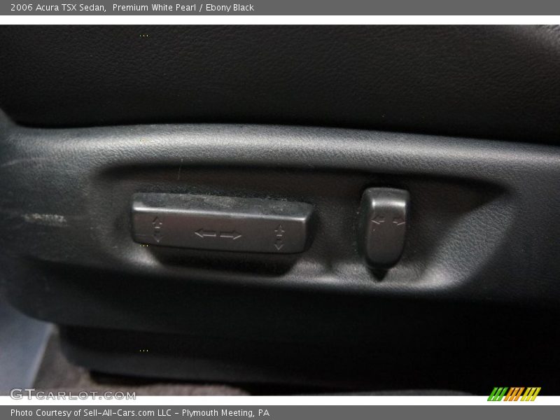 Premium White Pearl / Ebony Black 2006 Acura TSX Sedan