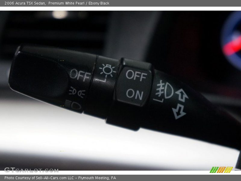 Premium White Pearl / Ebony Black 2006 Acura TSX Sedan
