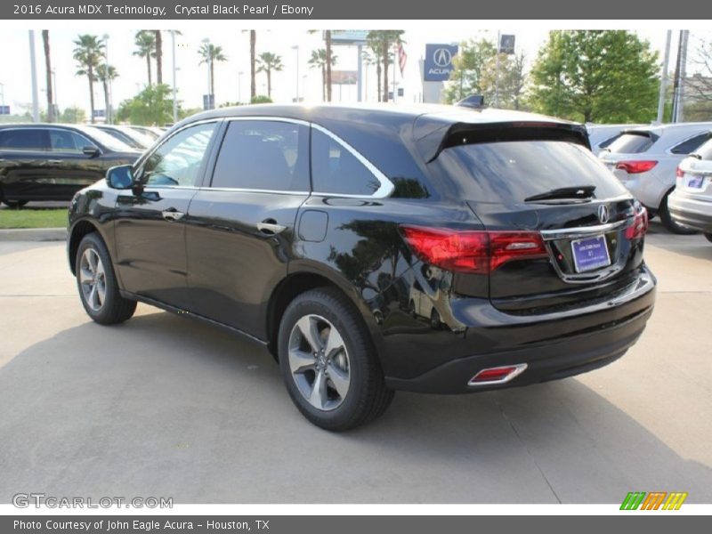 Crystal Black Pearl / Ebony 2016 Acura MDX Technology