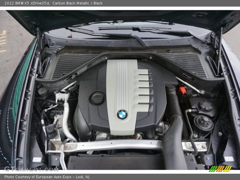 Carbon Black Metallic / Black 2012 BMW X5 xDrive35d