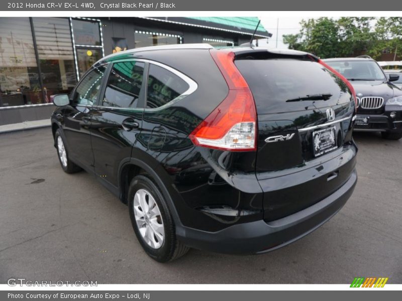 Crystal Black Pearl / Black 2012 Honda CR-V EX-L 4WD