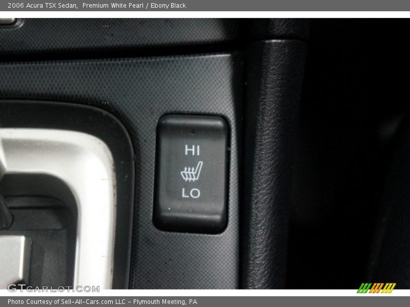 Premium White Pearl / Ebony Black 2006 Acura TSX Sedan