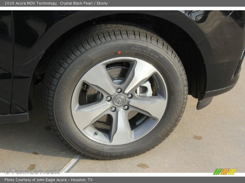Crystal Black Pearl / Ebony 2016 Acura MDX Technology