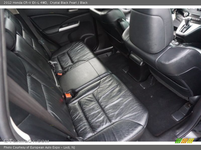 Crystal Black Pearl / Black 2012 Honda CR-V EX-L 4WD