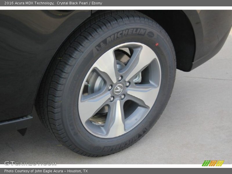 Crystal Black Pearl / Ebony 2016 Acura MDX Technology