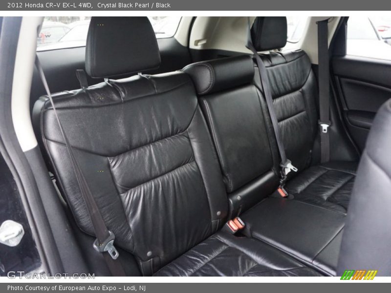 Crystal Black Pearl / Black 2012 Honda CR-V EX-L 4WD