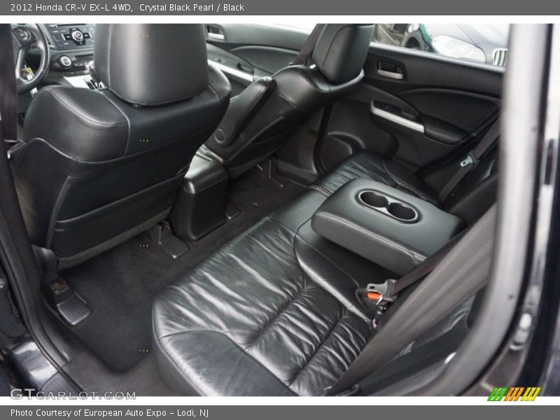 Crystal Black Pearl / Black 2012 Honda CR-V EX-L 4WD