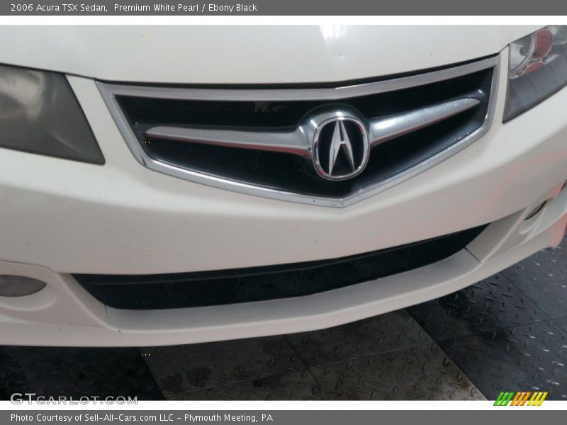 Premium White Pearl / Ebony Black 2006 Acura TSX Sedan