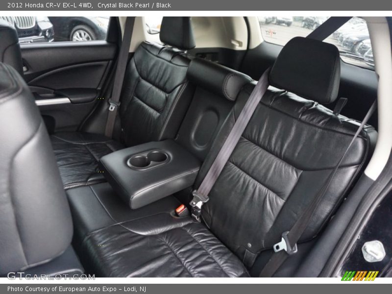 Crystal Black Pearl / Black 2012 Honda CR-V EX-L 4WD