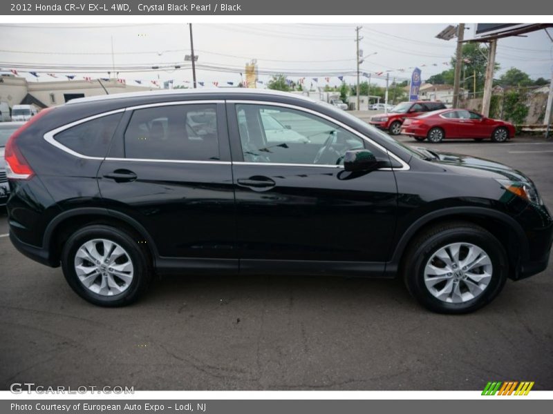 Crystal Black Pearl / Black 2012 Honda CR-V EX-L 4WD